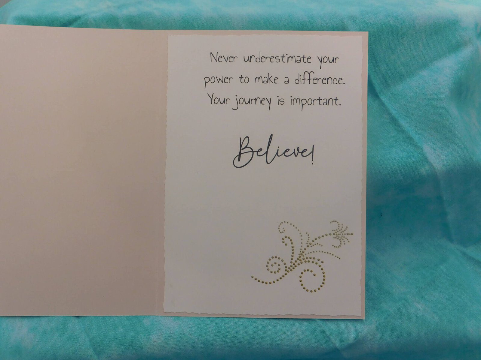 explore & dream greeting card